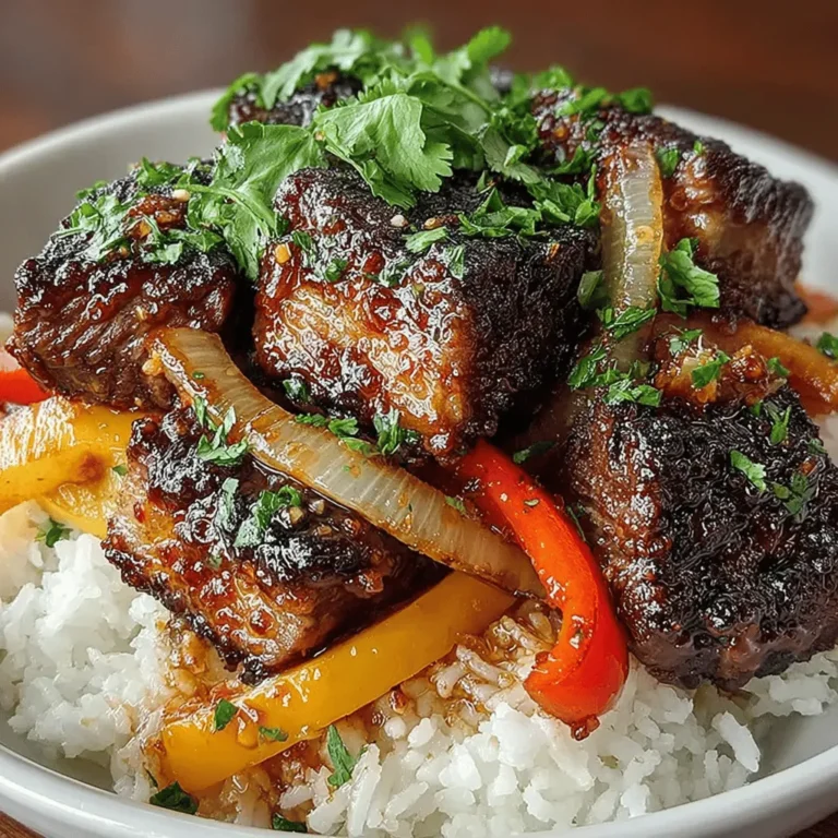 Tropical Pineapple Glazed Beef is a delightful dish that brings the vibrant flavors of the tropics right to your kitchen. This recipe is inspired by the lush landscapes and culinary traditions of tropical regions, where fresh fruits and bold spices come together to create unforgettable meals. The star of this dish is undoubtedly the pineapple glaze, which beautifully complements tender beef sirloin, creating a harmonious blend of sweet, savory, and umami flavors. If you’re looking to impress your family or guests with an exotic twist on a classic beef dish, this recipe is sure to be a hit.
