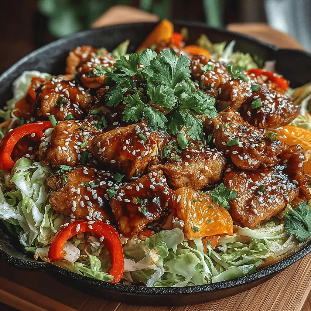 In the realm of quick, delectable meals, few dishes can rival the versatility and flavor of a stir fry. The Spicy Sweet Harmony: Sticky Sriracha Chicken & Cabbage Stir Fry exemplifies how a handful of simple ingredients can harmonize to create a dish that is not only satisfying but also bursting with flavor. This recipe showcases a captivating blend of spicy Sriracha and sweet honey or maple syrup, resulting in a culinary experience that tantalizes the taste buds. As we embark on this culinary journey, we will explore the recipe in detail, examining its ingredients, nutritional benefits, cooking techniques, and expert tips that will elevate your stir fry experience.
