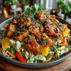In the realm of quick, delectable meals, few dishes can rival the versatility and flavor of a stir fry. The Spicy Sweet Harmony: Sticky Sriracha Chicken & Cabbage Stir Fry exemplifies how a handful of simple ingredients can harmonize to create a dish that is not only satisfying but also bursting with flavor. This recipe showcases a captivating blend of spicy Sriracha and sweet honey or maple syrup, resulting in a culinary experience that tantalizes the taste buds. As we embark on this culinary journey, we will explore the recipe in detail, examining its ingredients, nutritional benefits, cooking techniques, and expert tips that will elevate your stir fry experience.