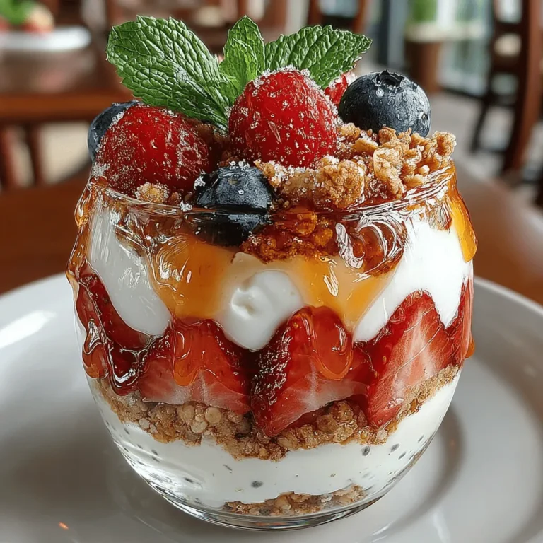 One of the best aspects of the Berry Chia Yogurt Parfait is its flexibility. While strawberries and blueberries are fan favorites, don’t hesitate to switch things up based on seasonal availability and personal preferences. Here are some exciting variations you can try: