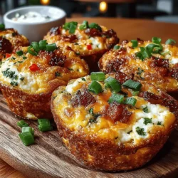 Savory Ham & Cheese Egg Muffins