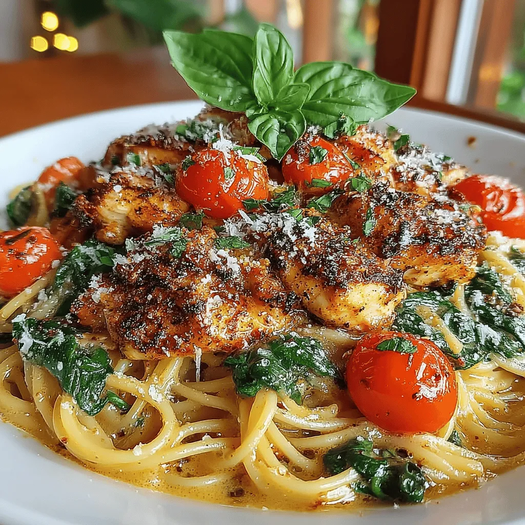 When it comes to weeknight dinners, finding a recipe that is both satisfying and uncomplicated can be a challenge. Enter the Smoked Paprika Chicken and Spinach Pasta—a dish that brings together vibrant flavors, appealing colors, and a delightful creamy texture, making it an instant family favorite. This recipe combines the smoky depth of smoked paprika with tender chicken, fresh spinach, and a luscious sauce that clings perfectly to the pasta. Not only is it visually enticing, but it's also a meal that can be prepared in under 30 minutes, catering to both novice cooks and seasoned chefs alike.