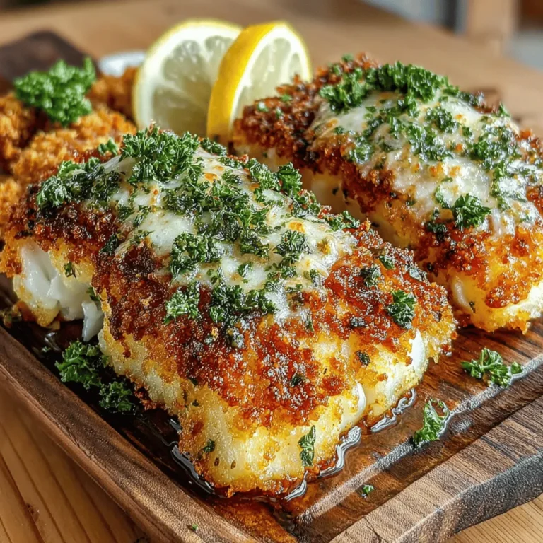 There’s something incredibly satisfying about a perfectly cooked piece of fish, especially when it’s encased in a crispy, golden crust. I still remember the first time I savored a delicious cod dish at a seaside restaurant. The fish was fresh, flaky, and beautifully seasoned, but what truly made it unforgettable was that satisfying crunch with every bite. Fast forward to today, and I’ve channeled that memory into a recipe that combines the best of both worlds: the tender, delicate flavor of cod and a crispy Parmesan crust, all cooked to perfection in the air fryer.