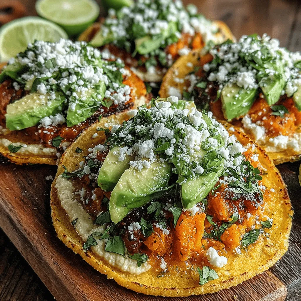 Are you looking for a vibrant and healthy twist on traditional tacos? Look no further than Roasted Sweet Potato and Garlic Hummus Tacos. This innovative dish combines the earthy sweetness of roasted sweet potatoes with creamy garlic hummus, wrapped in soft tortillas for a satisfying meal that’s both nutritious and bursting with flavor. Perfect for a quick weeknight dinner or an impressive dish for gatherings, these tacos are sure to please everyone at the table.