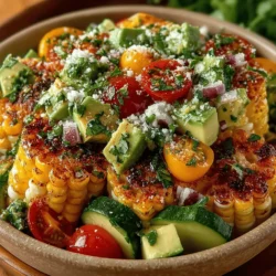 When it comes to summer fare, few dishes can rival the freshness and vibrancy of Sunny Sweet Corn & Cucumber Delight. This delightful recipe brings together the natural sweetness of corn and the crispness of cucumbers, creating a colorful side dish that is as pleasing to the eye as it is to the palate. Perfect for barbecues, picnics, or simply as a light meal, this dish embodies the essence of seasonal cooking, celebrating the flavors of fresh ingredients at their peak.