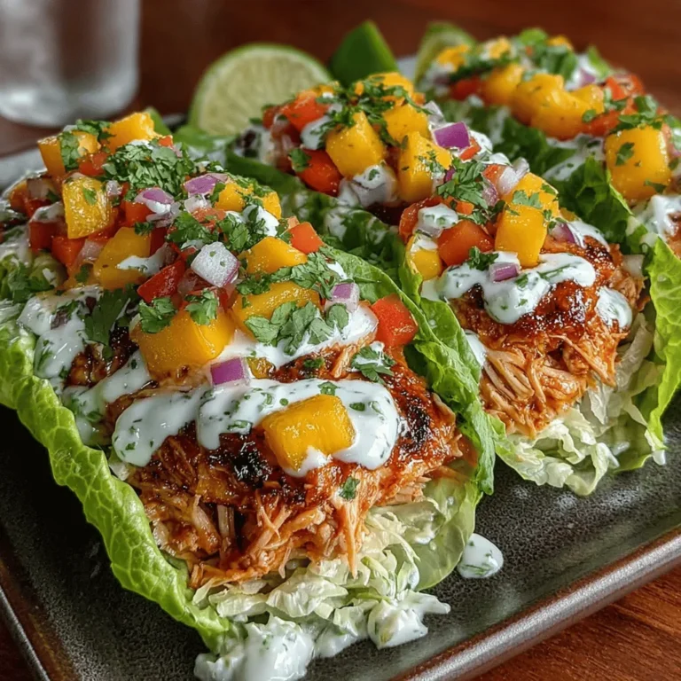 If you're looking for a refreshing and nutritious meal that transports your taste buds to a sunny paradise, the Tropical Bliss Mango Chicken Salad Wraps are your answer. This vibrant dish combines the sweetness of ripe mango with the savory goodness of chicken, creating a delightful balance of flavors that is both satisfying and healthy. Packed with fresh ingredients and bold colors, this recipe is not only a feast for the eyes but also offers numerous health benefits, making it a perfect choice for various occasions.