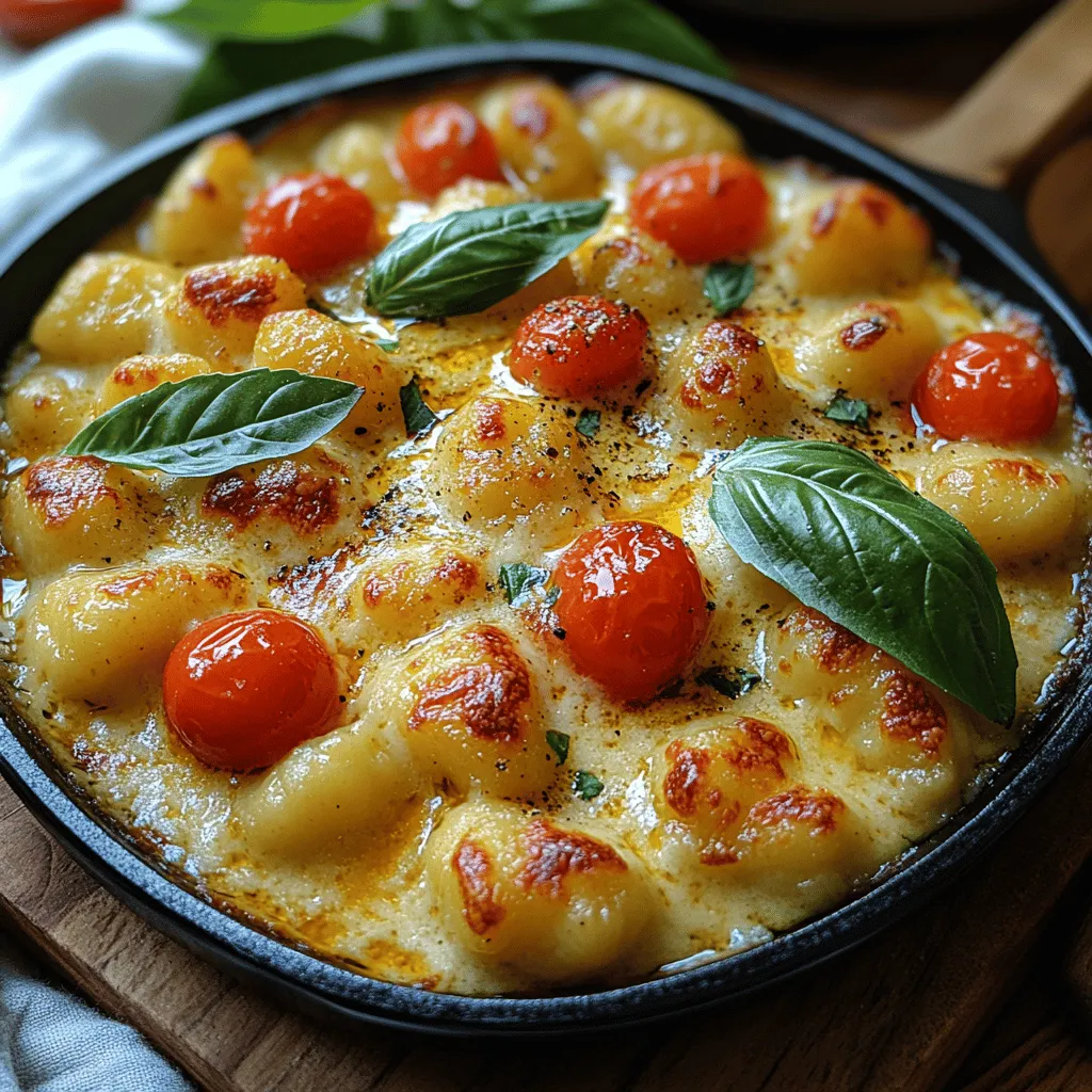 Now that you have your ingredients ready, let’s dive into the preparation steps that will lead you to a delicious baked gnocchi skillet. This process is straightforward and allows for a bit of creativity along the way.