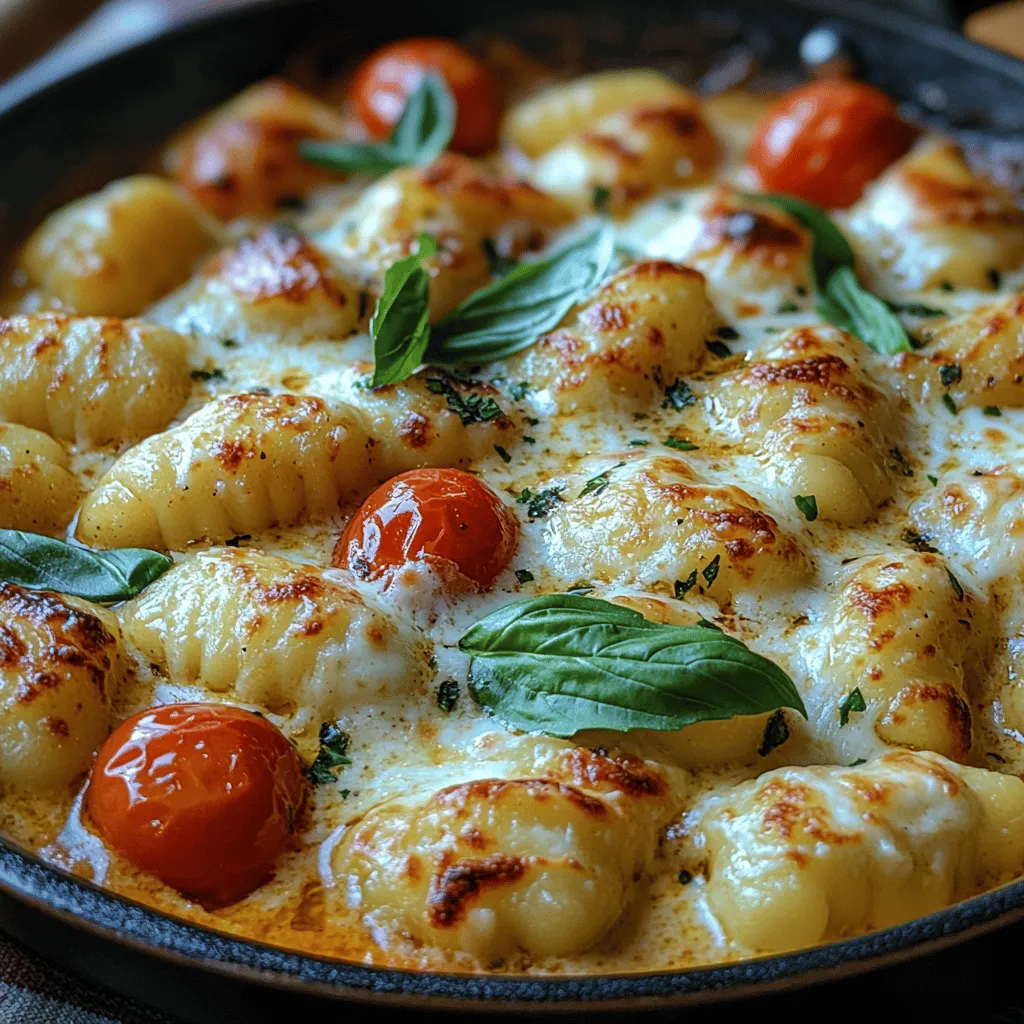 Now that you have your ingredients ready, let’s dive into the preparation steps that will lead you to a delicious baked gnocchi skillet. This process is straightforward and allows for a bit of creativity along the way.