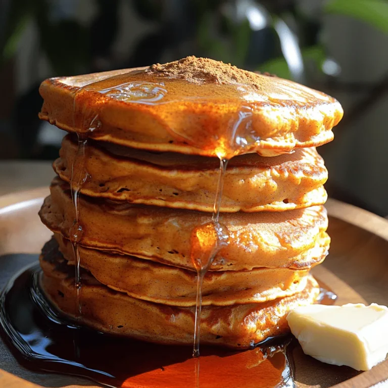 Indulging in breakfast has never been more delightful than with these Fluffy Pumpkin Spice Pancakes. As the autumn months roll in, the warm and comforting flavors of pumpkin spice resonate with many, evoking memories of cozy gatherings, crisp leaves, and the rich aromas of fall baking. This guide will take you through a scrumptious recipe that not only captures the essence of fall but also ensures a fluffy texture that will leave your taste buds dancing. Perfect for family brunches or a cozy morning at home, these pancakes promise to be a hit.