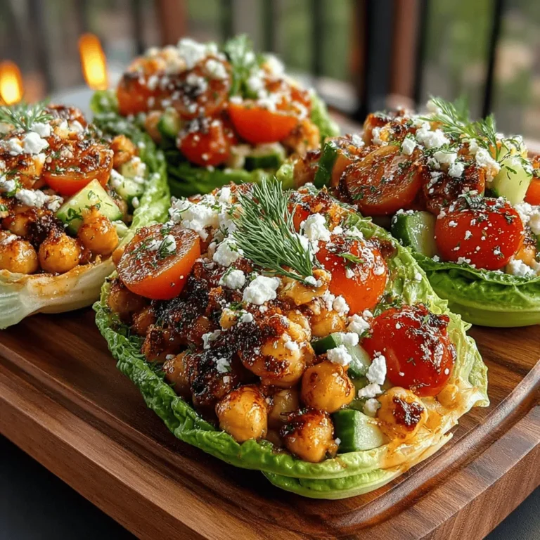 In today's fast-paced world, the demand for healthy, plant-based meals is greater than ever. As more people seek to incorporate nutritious ingredients into their diets, recipes that are both satisfying and easy to prepare have gained immense popularity. One standout dish that epitomizes this trend is the Honey Mustard Chickpea Lettuce Boats. This vibrant and flavorful recipe not only showcases the versatility of plant-based ingredients but also delivers a delightful taste that appeals to a wide range of palates.