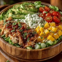 Salads have long been celebrated as a healthy meal option, especially during the warmer months when we gravitate toward lighter, more refreshing dishes. They offer a versatile canvas for various ingredients, allowing for an array of flavors and textures. Among the many salad variations, the Tropical Mango Chicken Salad stands out as an exceptional choice that perfectly encapsulates the essence of summer. This dish not only tantalizes your taste buds but also nourishes your body, making it an ideal meal for those sunny days.