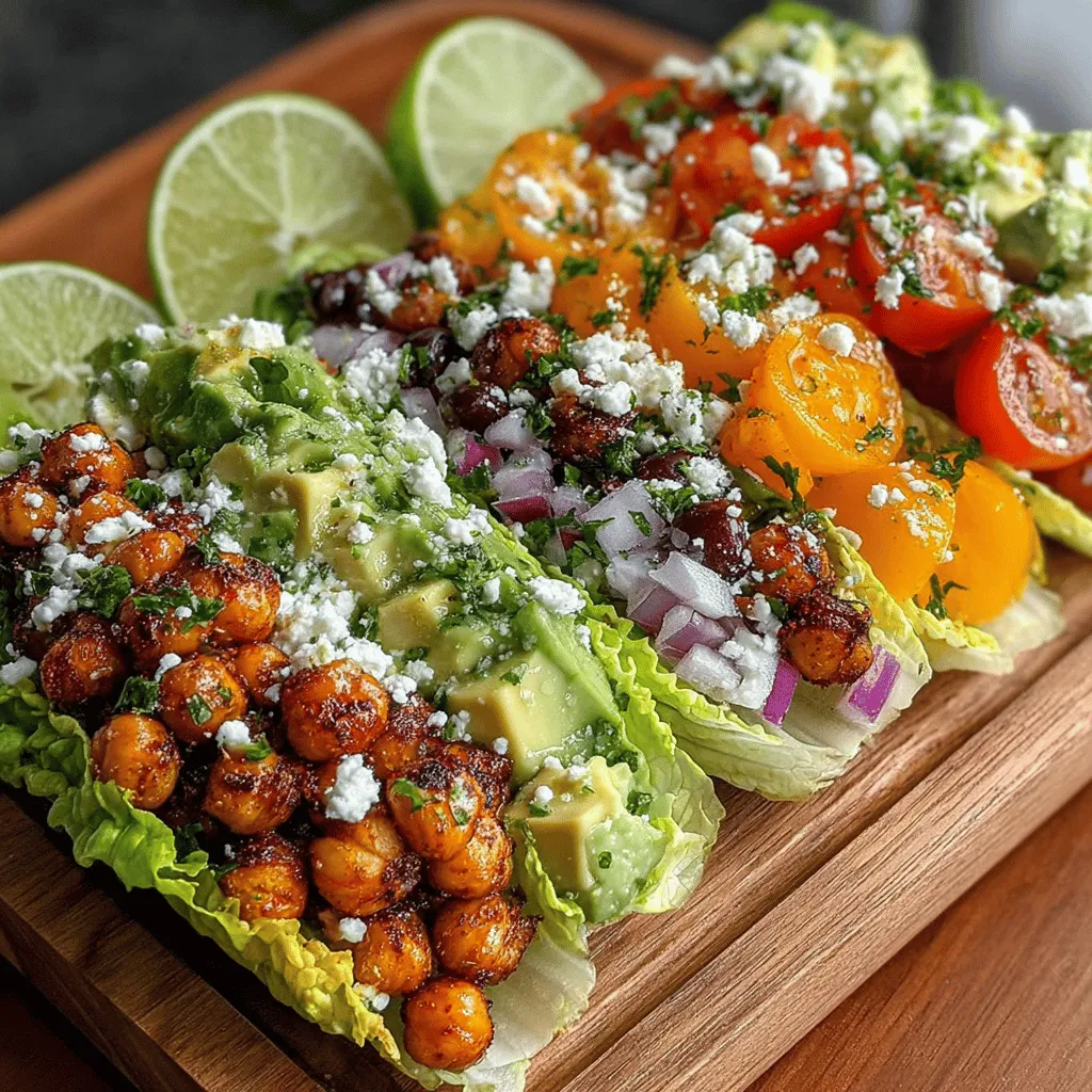In the ongoing pursuit of meals that strike a balance between health and flavor, Chickpea Delight Lettuce Boats emerge as a standout option. This delightful recipe harmonizes the robust flavors of chickpeas with a variety of fresh vegetables, creating a dish that is not only visually appealing but also packed with essential nutrients. Whether you’re looking for a light lunch that won’t weigh you down, a nutritious midday snack, or an impressive appetizer that will wow your guests, these lettuce boats offer versatility and ease of preparation.