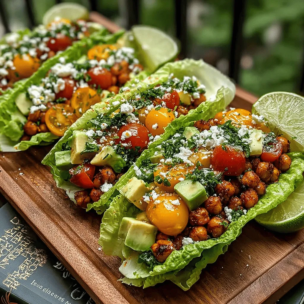 In the ongoing pursuit of meals that strike a balance between health and flavor, Chickpea Delight Lettuce Boats emerge as a standout option. This delightful recipe harmonizes the robust flavors of chickpeas with a variety of fresh vegetables, creating a dish that is not only visually appealing but also packed with essential nutrients. Whether you’re looking for a light lunch that won’t weigh you down, a nutritious midday snack, or an impressive appetizer that will wow your guests, these lettuce boats offer versatility and ease of preparation.