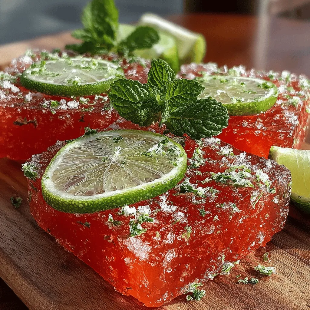 As summer approaches, the search for the perfect refreshing treat becomes paramount. One such delightful option is the Refreshing Frozen Watermelon Lime Bars. These bars not only tantalize your taste buds but also offer a healthy, hydrating alternative to traditional frozen desserts. The vibrant flavor of fresh watermelon combined with the tangy zest of lime creates a light, refreshing snack that is perfect for warm weather gatherings, family picnics, or simply enjoying on a hot afternoon.