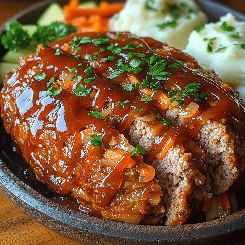 Ground turkey is an excellent choice for anyone looking to enjoy meatloaf without the added fat typically associated with ground beef. Turkey is lower in calories and saturated fat, making it a healthy alternative that doesn’t compromise on taste. Moreover, the inclusion of vegetables like onions and carrots not only enhances the flavor but also boosts the nutritional profile of the dish. Carrots bring a natural sweetness and a wealth of vitamins, while onions add depth and moisture, ensuring that your meatloaf comes out juicy and flavorful.