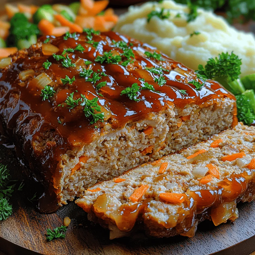 Ground turkey is an excellent choice for anyone looking to enjoy meatloaf without the added fat typically associated with ground beef. Turkey is lower in calories and saturated fat, making it a healthy alternative that doesn’t compromise on taste. Moreover, the inclusion of vegetables like onions and carrots not only enhances the flavor but also boosts the nutritional profile of the dish. Carrots bring a natural sweetness and a wealth of vitamins, while onions add depth and moisture, ensuring that your meatloaf comes out juicy and flavorful.