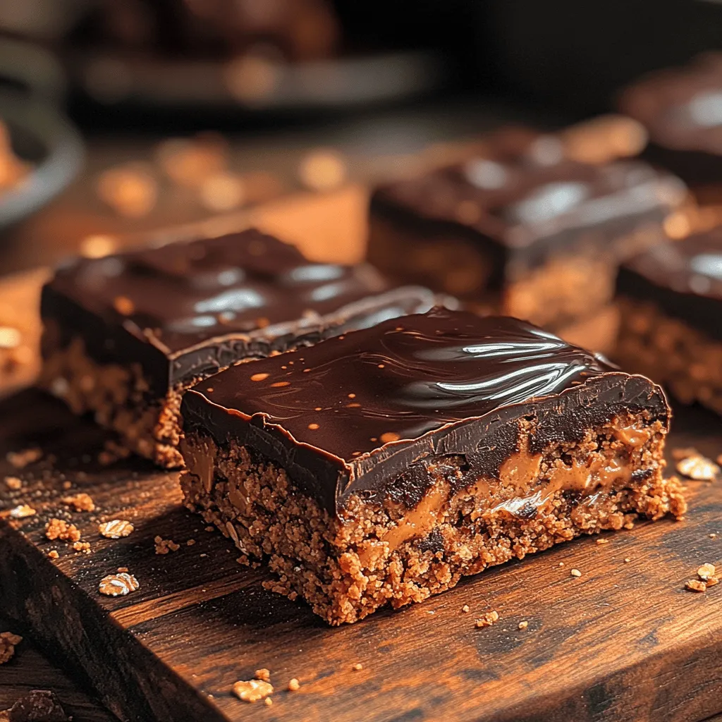To truly appreciate the decadence of these chocolate peanut butter bars, it's essential to understand the role of each ingredient in the recipe. Starting with the star of the show, natural peanut butter serves as a rich source of protein and healthy fats, making it a healthier choice compared to its processed counterparts. Unlike conventional peanut butter, which often contains added sugars and hydrogenated oils, natural peanut butter is made from just peanuts and sometimes salt. This purity ensures that you’re not only enjoying the delicious flavor but also benefiting from the essential nutrients that peanut butter has to offer.