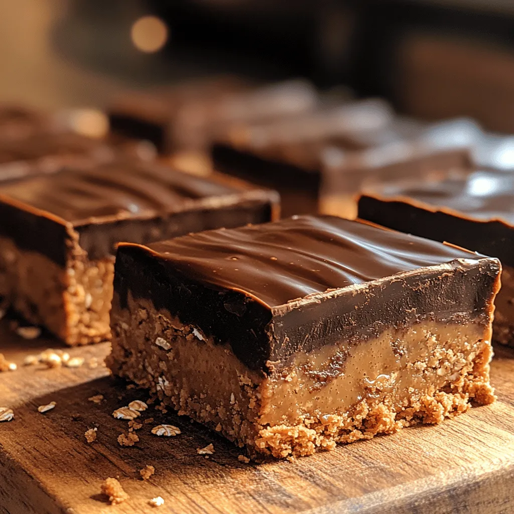 To truly appreciate the decadence of these chocolate peanut butter bars, it's essential to understand the role of each ingredient in the recipe. Starting with the star of the show, natural peanut butter serves as a rich source of protein and healthy fats, making it a healthier choice compared to its processed counterparts. Unlike conventional peanut butter, which often contains added sugars and hydrogenated oils, natural peanut butter is made from just peanuts and sometimes salt. This purity ensures that you’re not only enjoying the delicious flavor but also benefiting from the essential nutrients that peanut butter has to offer.
