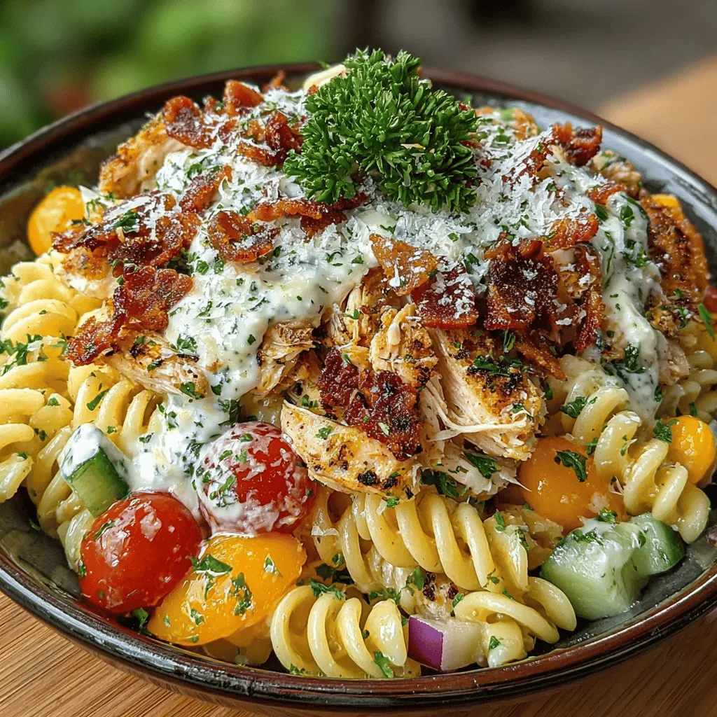 As the temperatures rise and the days grow longer, the allure of a refreshing pasta salad becomes undeniable. Pasta salads are the quintessential warm-weather dish, offering a delightful combination of flavors, textures, and colors that can brighten any gathering. Among the myriad of options available, the Chilled Chicken-Bacon Bliss Pasta Salad stands out as a culinary gem, perfect for picnics, barbecues, and family dinners alike.