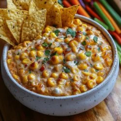 Dips have long been a staple of social gatherings, serving as the perfect accompaniment for chips, veggies, or even bread. Whether it's a festive celebration, a game night with friends, or a casual family gathering, the right dip can elevate any occasion. Among the myriad of options available, Sweet & Savory Creamy Roasted Corn Dip stands out, captivating taste buds with its delightful fusion of flavors. This dish artfully combines the natural sweetness of roasted corn with savory spices and creamy textures, creating a dip that is both indulgent and refreshing.