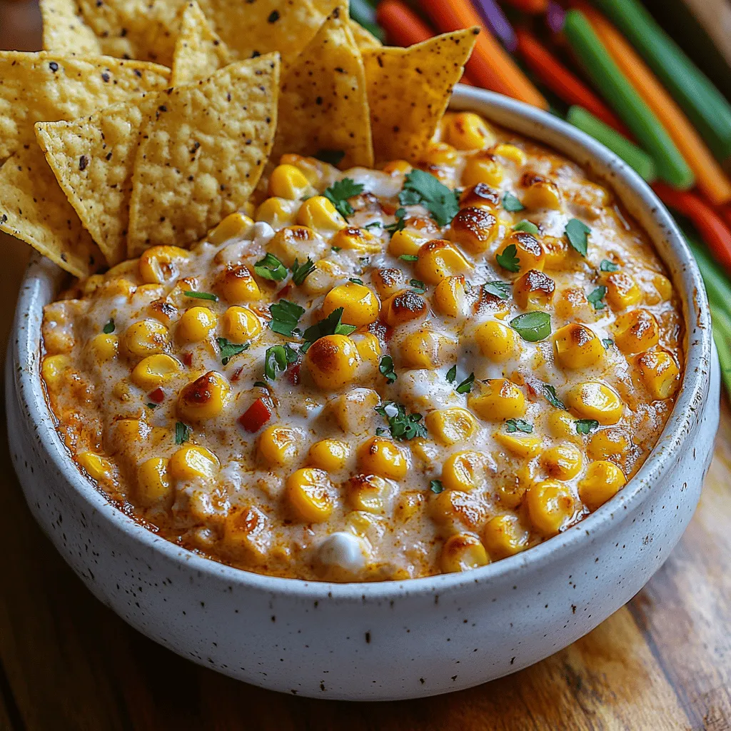 Dips have long been a staple of social gatherings, serving as the perfect accompaniment for chips, veggies, or even bread. Whether it's a festive celebration, a game night with friends, or a casual family gathering, the right dip can elevate any occasion. Among the myriad of options available, Sweet & Savory Creamy Roasted Corn Dip stands out, captivating taste buds with its delightful fusion of flavors. This dish artfully combines the natural sweetness of roasted corn with savory spices and creamy textures, creating a dip that is both indulgent and refreshing.