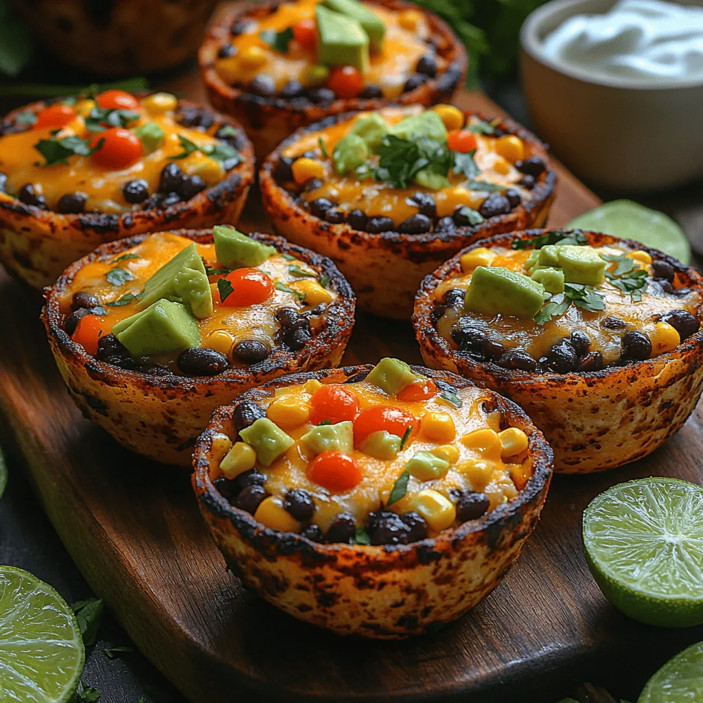 Crispy black bean nacho cups are a delightful and versatile appetizer that can elevate any gathering, whether it's a lively game day, a casual get-together, or a cozy night in with family. These bite-sized treats are not only visually appealing but also packed with flavor, making them an irresistible choice for snack lovers. The combination of crispy tortilla cups filled with a savory black bean mixture, topped with fresh ingredients, creates a harmonious blend of textures and tastes that is sure to impress your guests.
