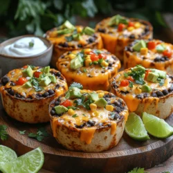 Crispy black bean nacho cups are a delightful and versatile appetizer that can elevate any gathering, whether it's a lively game day, a casual get-together, or a cozy night in with family. These bite-sized treats are not only visually appealing but also packed with flavor, making them an irresistible choice for snack lovers. The combination of crispy tortilla cups filled with a savory black bean mixture, topped with fresh ingredients, creates a harmonious blend of textures and tastes that is sure to impress your guests.