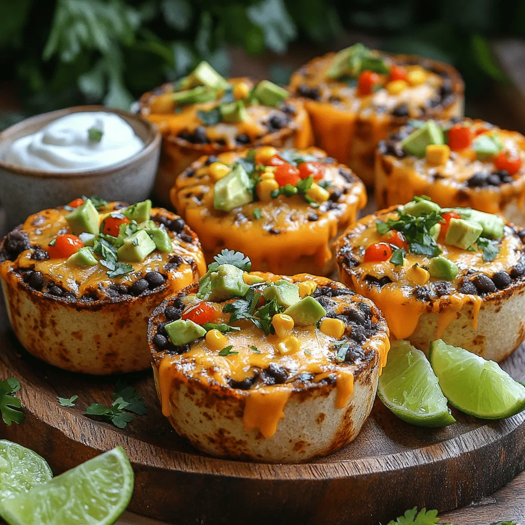 Crispy black bean nacho cups are a delightful and versatile appetizer that can elevate any gathering, whether it's a lively game day, a casual get-together, or a cozy night in with family. These bite-sized treats are not only visually appealing but also packed with flavor, making them an irresistible choice for snack lovers. The combination of crispy tortilla cups filled with a savory black bean mixture, topped with fresh ingredients, creates a harmonious blend of textures and tastes that is sure to impress your guests.