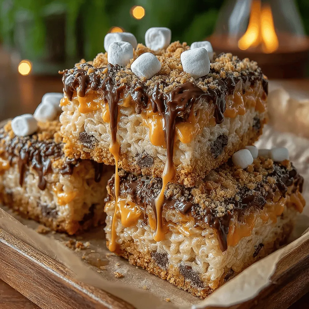 If you're a fan of s'mores, then you're in for a treat with these No-Bake S’mores Rice Krispie Bars. This delightful recipe merges the classic flavors of toasted marshmallows, rich chocolate, and crunchy graham crackers with the nostalgic snap of Rice Krispies. Ideal for summer gatherings, picnics, or a simple indulgence at home, these bars deliver all the satisfaction of traditional s’mores without the need for a campfire or an oven. In this article, we’ll explore the ingredients, the preparation process, and the sheer joy of making these irresistible treats that bring a little campfire magic into your kitchen.