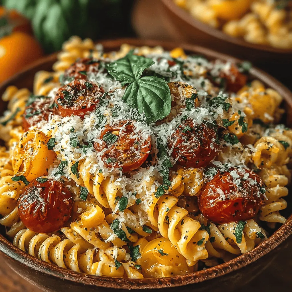 Creamy Corn & Tomato Pasta is a delightful dish that combines the sweetness of corn and cherry tomatoes with the richness of cream, creating a comforting meal that appeals to both the palate and the eye. This recipe stands out not only for its creamy texture but also for its vibrant colors, making it a feast for the senses. Whether you're preparing a weeknight dinner or hosting a special gathering, this pasta dish is versatile enough to impress guests while being simple enough for everyday cooking.
