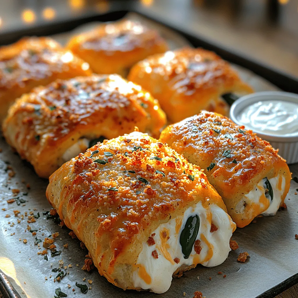 Jalapeño poppers have long held a beloved spot on appetizer menus and party platters across the globe. Their irresistible combination of spicy jalapeños, creamy cheese, and crispy breading has made them a go-to choice for gatherings, sporting events, and casual snacking. This classic dish has inspired countless variations, but few can match the creativity and deliciousness of Crispy Jalapeño Popper Rolls. This innovative recipe takes the essence of jalapeño poppers and transforms it into a handheld delight that is perfect for sharing or enjoying on your own.