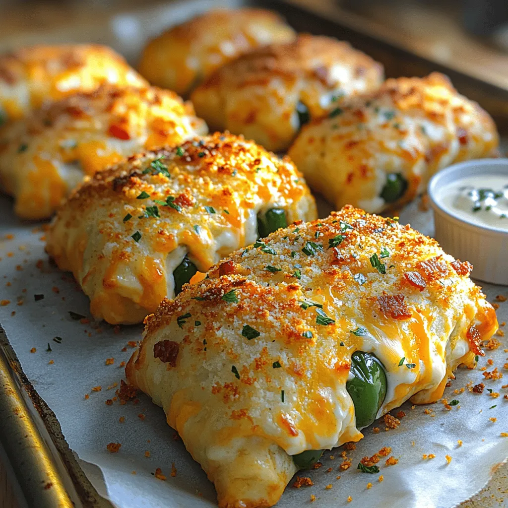 Jalapeño poppers have long held a beloved spot on appetizer menus and party platters across the globe. Their irresistible combination of spicy jalapeños, creamy cheese, and crispy breading has made them a go-to choice for gatherings, sporting events, and casual snacking. This classic dish has inspired countless variations, but few can match the creativity and deliciousness of Crispy Jalapeño Popper Rolls. This innovative recipe takes the essence of jalapeño poppers and transforms it into a handheld delight that is perfect for sharing or enjoying on your own.