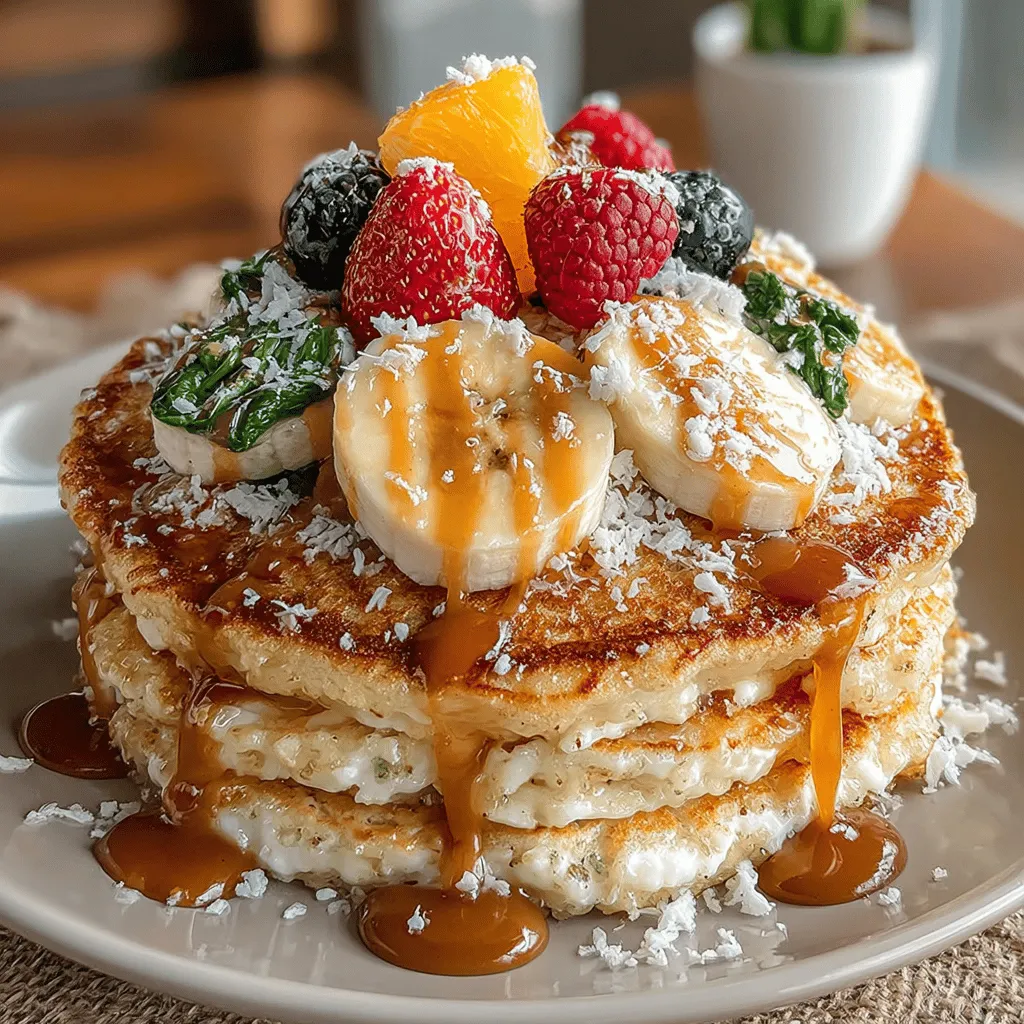 To create the perfect Green Smoothie Protein Pancakes, the first step lies in preparing the batter. The importance of blending cannot be overstated, as it ensures a smooth consistency that leads to light and fluffy pancakes. Begin by combining all your ingredients in a high-powered blender. This includes your base ingredients—like oats, bananas, and any greens—along with your protein source, such as protein powder or Greek yogurt. Blend until the mixture is completely smooth, which will help incorporate air into the batter, giving your pancakes a delightful texture.