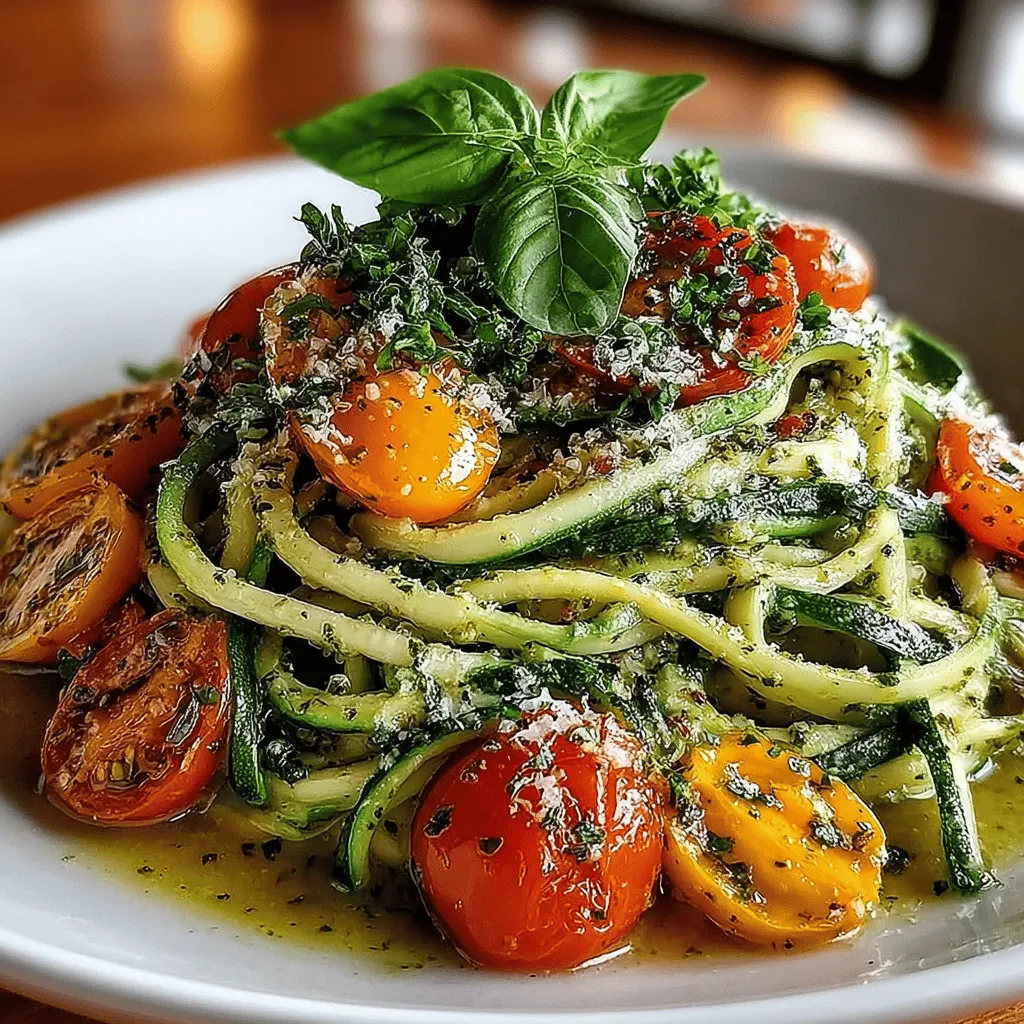 In the ever-evolving world of culinary trends, zoodles—zucchini noodles—have carved out a niche for themselves as a healthy, low-carb alternative to traditional pasta. As more people seek nutritious meal options that fit into their busy lifestyles, zoodles offer a refreshing solution that is both quick to prepare and packed with flavor. The combination of creamy, zesty lemon and aromatic basil elevates this dish, making it a delightful choice for anyone looking to indulge in a satisfying yet guilt-free meal.