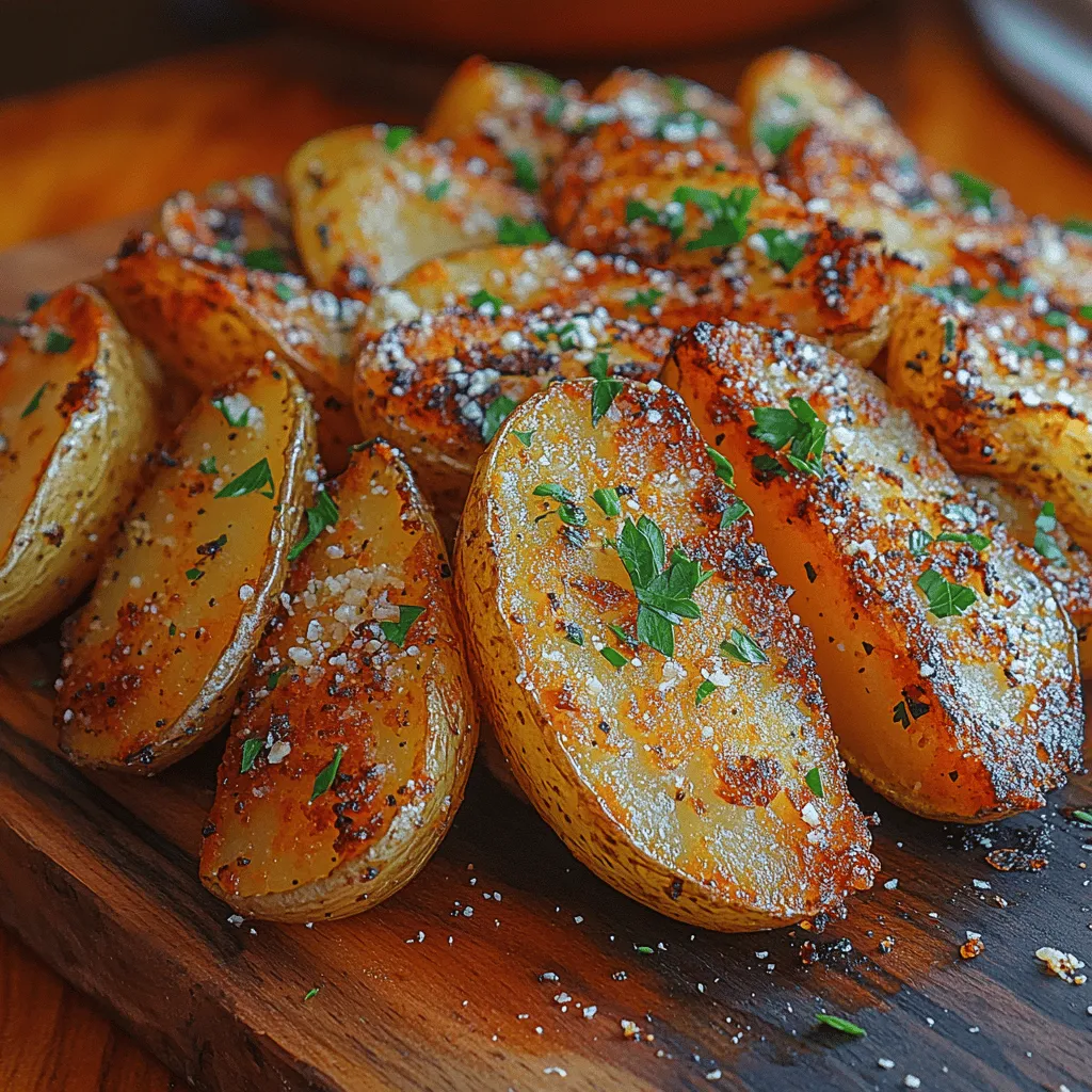 Potato wedges have long been a beloved snack or side dish, known for their comforting texture and satisfying flavor. Whether served alongside a juicy burger or enjoyed on their own as a delicious appetizer, potato wedges have carved out a special place in the culinary world. However, the traditional potato wedge can be transformed into something extraordinary with just a few simple ingredients. Enter the crispy garlic parmesan potato wedge, a delightful twist that elevates the classic recipe into an irresistible treat.