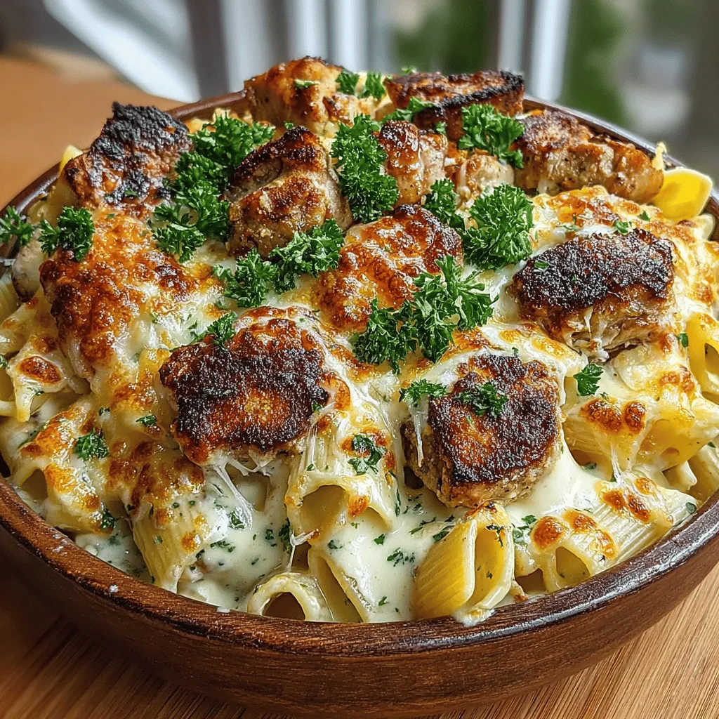 When it comes to comfort food, few dishes can compete with the indulgent richness of Creamy Ranch Chicken Alfredo Pasta. This dish combines succulent chicken, tender pasta, and a velvety sauce that wraps around every bite, making it a favorite for families and gatherings alike. Its appeal lies not only in its delicious combination of creamy flavors and satisfying textures but also in its versatility. Whether you're preparing a cozy weeknight dinner for the family, bringing a dish to a potluck, or impressing guests at a dinner party, this recipe is sure to be a hit.