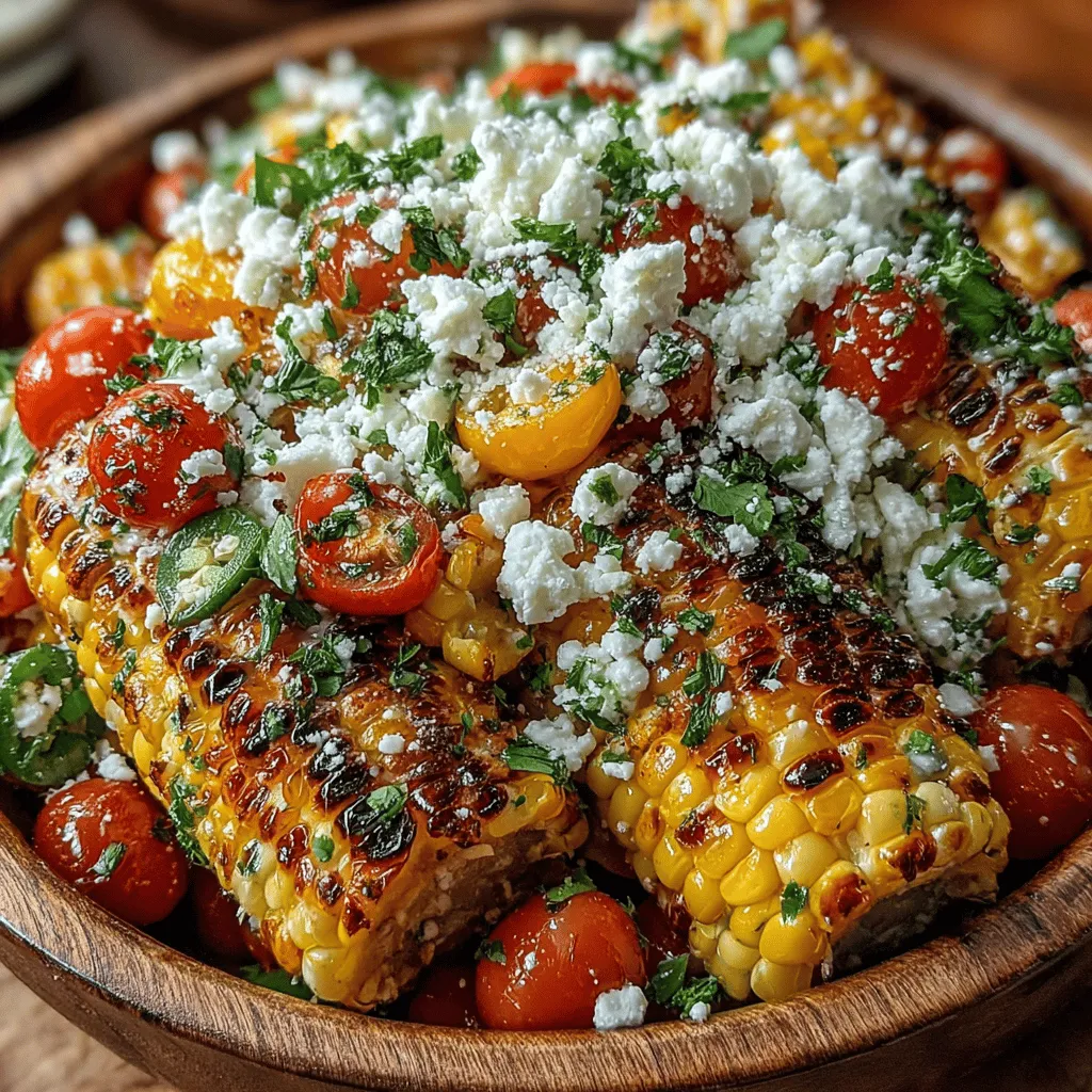 To create an authentic vibrant Mexican street corn salad, it's essential to understand the key ingredients that contribute to its unique flavor profile. Each component adds its own character, resulting in a harmonious blend that captures the spirit of traditional elote.
