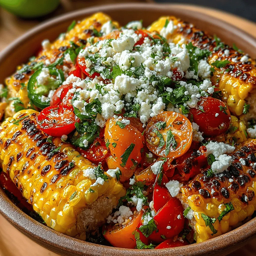 To create an authentic vibrant Mexican street corn salad, it's essential to understand the key ingredients that contribute to its unique flavor profile. Each component adds its own character, resulting in a harmonious blend that captures the spirit of traditional elote.