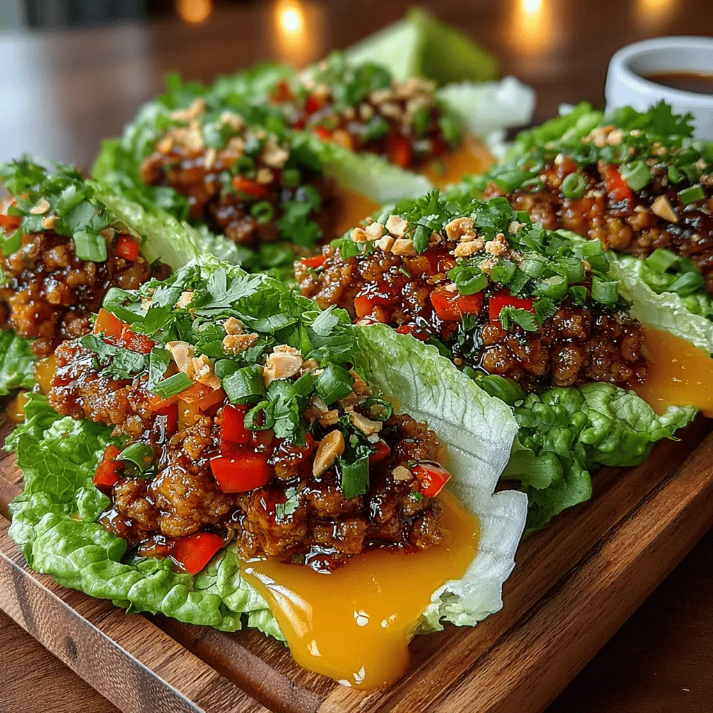 As we embrace the warm weather, there's nothing quite as refreshing as a dish that embodies the essence of summer. The Tropical Turkey Lettuce Wraps with Mango Glaze are a delightful fusion of flavor and nutrition, making them the perfect choice for light lunches or an exciting dinner option. This recipe stands out not just for its vibrant presentation but also for its health benefits, combining lean turkey with a rainbow of fresh vegetables. Each bite transports you to a tropical paradise, thanks to the luscious mango glaze that harmonizes sweetness and tang.