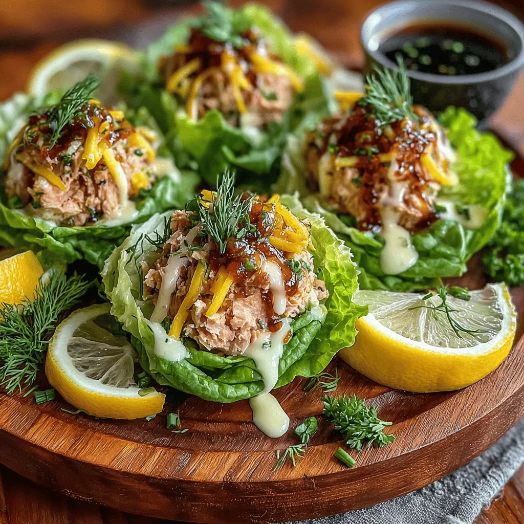 In recent years, there has been a marked shift towards healthier eating and lighter meal options. With the growing awareness of the benefits of nutritious diets, many are seeking dishes that not only satisfy their taste buds but also align with their wellness goals. One such dish that beautifully encapsulates this trend is the Zesty Tuna Lettuce Wraps with Lemon Glaze. This refreshing recipe is not only packed with flavor but also serves as a wholesome option for those looking to enjoy a light meal without compromising on taste.