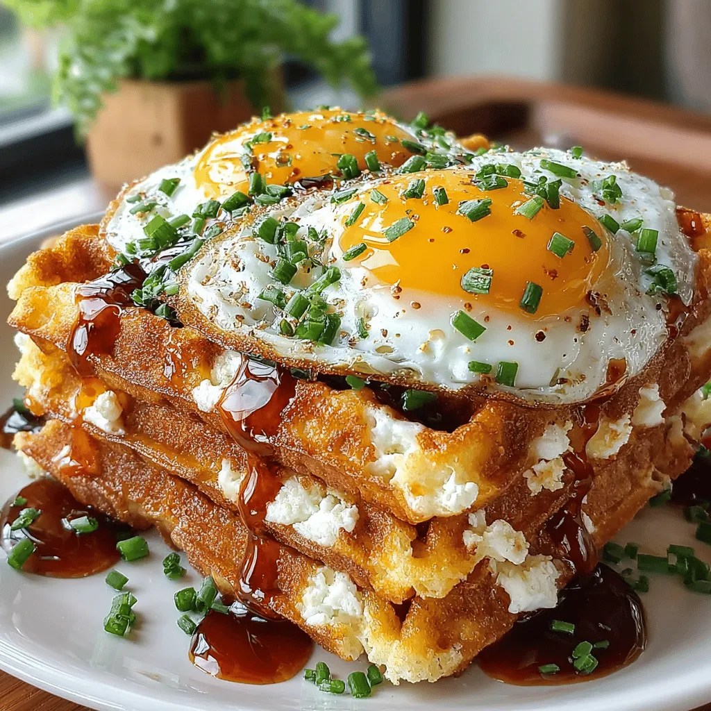 Cooking the perfect sunny-side-up eggs is essential for creating the ideal Golden Egg & Cheddar Waffle Stacks. The process may seem simple, but a few techniques can enhance the flavor and presentation of your eggs significantly.