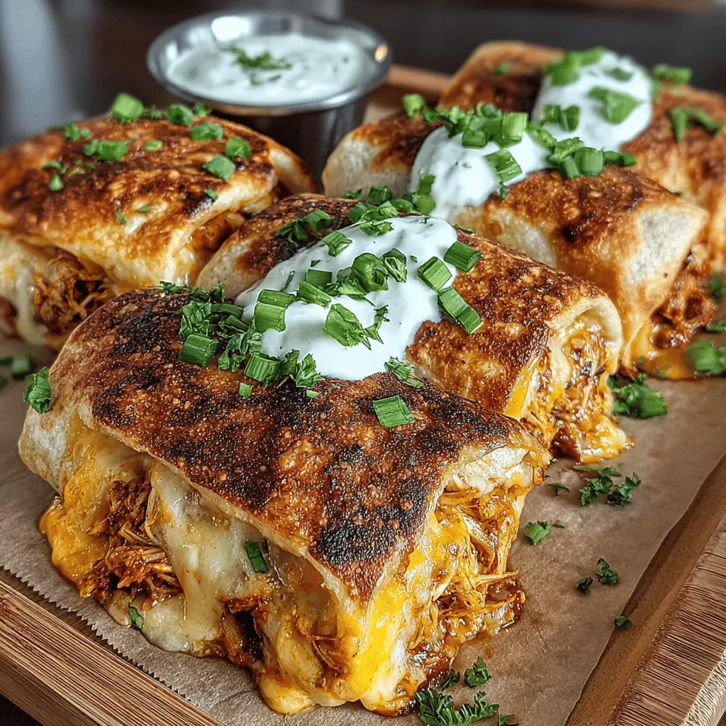 As a food blogger, I cherish the moments spent in the kitchen, where the aroma of cooking fills the air and creates a sense of comfort and warmth. Today, I am excited to share a recipe that has become a beloved favorite in my household: Spicy Baked Buffalo Chicken Wraps. This dish is perfect for family gatherings, game nights, or a cozy dinner at home. It marries the zesty kick of buffalo sauce with the creamy goodness of cheese, all enveloped in a warm tortilla. Trust me when I say, this dish has a magical way of bringing everyone back for seconds—and perhaps even thirds!