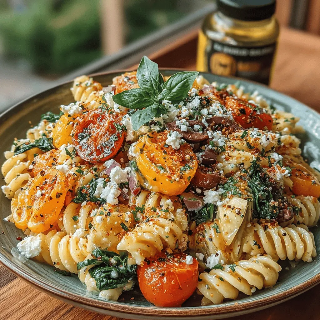 As the temperature rises and summer approaches, the craving for light, refreshing meals becomes more pronounced. One dish that perfectly encapsulates the essence of warm-weather dining is Chilled Greens & Hearts Pasta Delight. This vibrant pasta salad is a celebration of fresh, seasonal ingredients, expertly combined to create a dish that is both visually stunning and nutritionally rich. The earthy flavors of tender spinach and the unique taste of artichoke hearts harmonize beautifully with the zesty brightness of cherry tomatoes and aromatic herbs, making this recipe an ideal choice for a light lunch or a delightful side dish at gatherings.