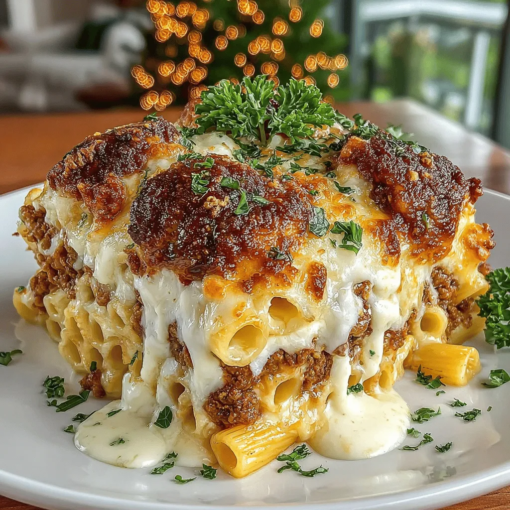 Baked ziti is a beloved dish that has become a staple in many households across the United States. Its comforting combination of pasta, cheese, and rich sauce has garnered a reputation for being the ultimate crowd-pleaser, whether it's served at family dinners, potlucks, or special gatherings. The beauty of baked ziti lies in its versatility; it can be prepared in numerous ways to suit different tastes. Today, we’re excited to introduce a flavorful twist on this classic dish: Zesty Baked Ziti Delight. This recipe not only retains the traditional charm of baked ziti but also adds a zesty kick that elevates it to a new level of deliciousness.