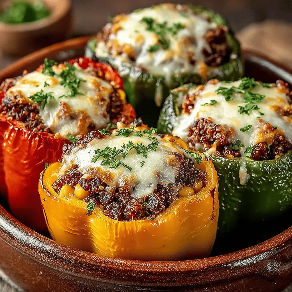 Stuffed bell peppers are a culinary classic that has captured the hearts and taste buds of many. Their vibrant colors, hearty fillings, and the delightful combination of textures make them a versatile dish suitable for various occasions, from casual family dinners to festive gatherings. The appeal of stuffed bell peppers lies not just in their aesthetic charm but also in their adaptability; they can be customized with an array of fillings to suit different tastes and dietary needs, making them a popular choice in many households.