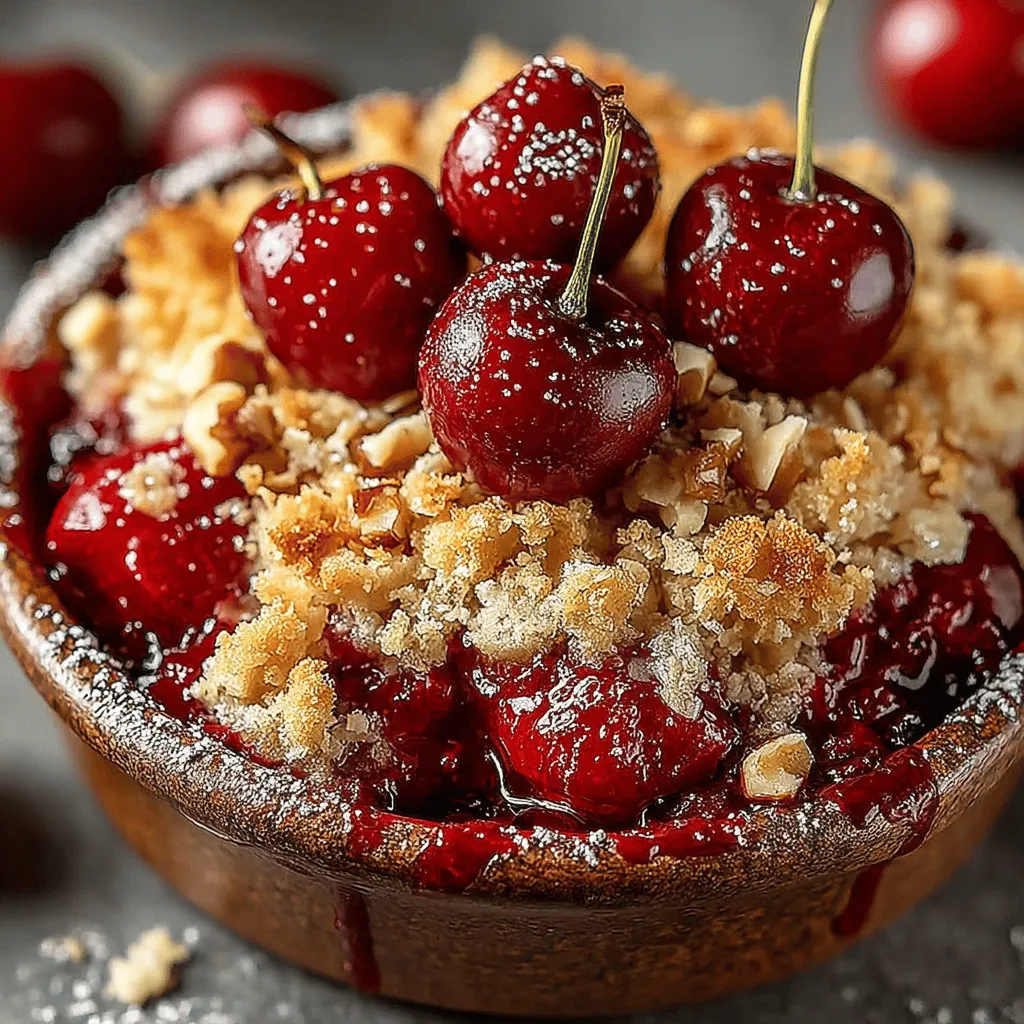 When it comes to dessert, few dishes embody the comforting charm of a warm fruit crisp. Among these, cherry crisp stands out for its unique balance of flavors and textures. The tartness of fresh or frozen cherries pairs harmoniously with a crunchy, golden topping, creating a delightful contrast that appeals to both the palate and the senses. This dessert not only satisfies a sweet tooth but also offers an inviting aroma that fills the kitchen, making it an ideal choice for family gatherings, potlucks, or even a simple weeknight treat.