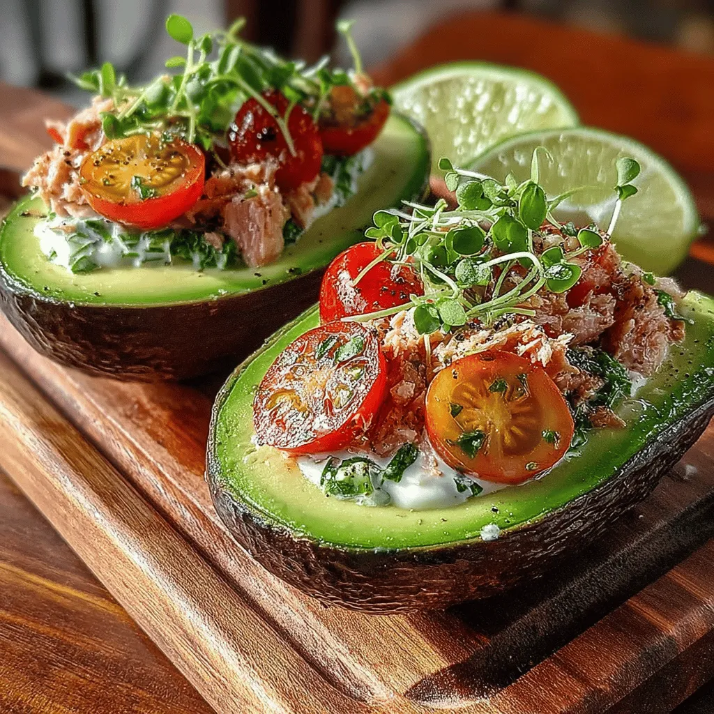 In the realm of healthy eating, few dishes capture the essence of nutritious yet delicious meals like Avocado Tuna Boats. This innovative recipe seamlessly marries creamy avocados with protein-packed tuna, creating a dish that is not only satisfying but also brimming with essential nutrients. Whether you're seeking a quick lunch, a light snack, or an impressive appetizer for your next gathering, these boats offer a delightful culinary experience that caters to a variety of occasions.