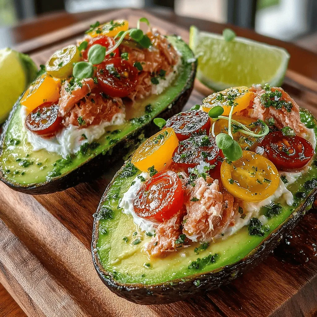 In the realm of healthy eating, few dishes capture the essence of nutritious yet delicious meals like Avocado Tuna Boats. This innovative recipe seamlessly marries creamy avocados with protein-packed tuna, creating a dish that is not only satisfying but also brimming with essential nutrients. Whether you're seeking a quick lunch, a light snack, or an impressive appetizer for your next gathering, these boats offer a delightful culinary experience that caters to a variety of occasions.