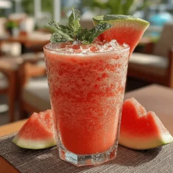 As the warm summer sun beckons us outdoors, the quest for refreshing and healthy beverages becomes paramount. Smoothies have surged in popularity over the years, not merely as a trend but as a staple in the diets of health-conscious individuals. They offer a delightful way to incorporate fruits, vegetables, and other nutrient-dense ingredients into our daily routines. Among the myriad of smoothie recipes available, the Refreshing Watermelon Mint Bliss Smoothie stands out as a quintessential summer drink that not only quenches thirst but also provides a plethora of health benefits.