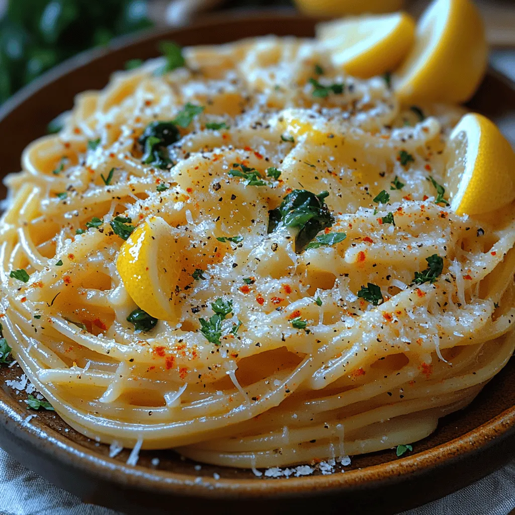When it comes to quick and satisfying meals, few dishes can rival the charm of pasta. Among the myriad of pasta recipes, Lemon Bliss Pasta stands out with its vibrant combination of zesty lemon and rich cream. This dish is not only a feast for the senses but also embodies the essence of comfort food, making it a perfect option for both a hectic weeknight dinner and a special occasion. The refreshing flavors of lemon, complemented by the smoothness of the cream, create a harmonious balance that is hard to resist.